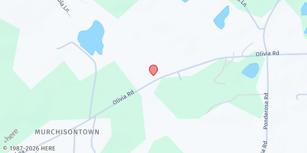 Map showing New Life Fellowship Church at 4714 Olivia Rd., Sanford, NC