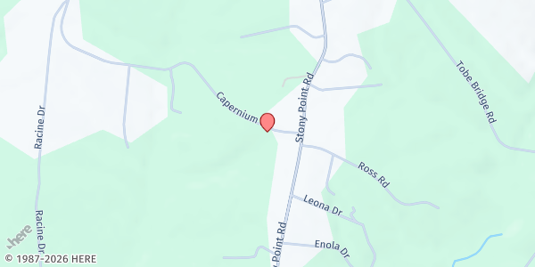 Map showing Washington Outreach Missionary at 1920 Stoney Point Rd, Shelby, NC