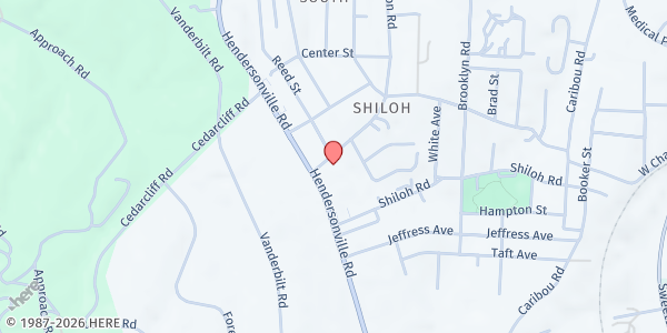 Map showing Calvary Chapel of Asheville at 900 West Chapel Road, Shiloh, NC