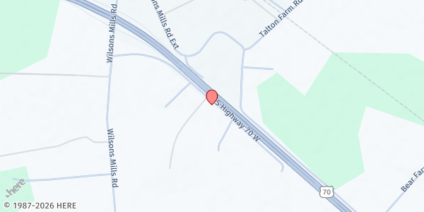 Map showing People Living in All Communities - Smithfield at 3181 U.S. 70, Smithfield, NC