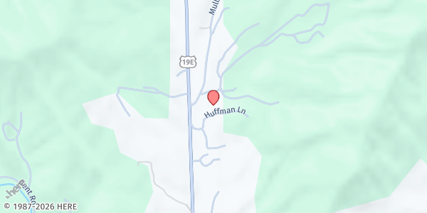 Map showing Pine Grove MCM at 53 Pine Grove Rd, Spruce Pine, NC