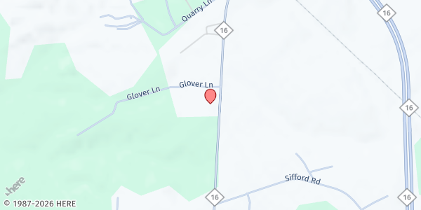 Map showing Hill's Chapel UMC at 988 North Carolina 16, Stanley, NC