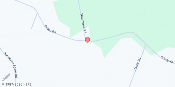 Map showing Holy Temple Church at 1587 Briley Rd., Staton, NC