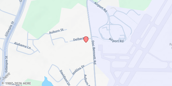 Map showing Balm in Gilead Family Counseling, Inc. at 3110 Doc Bennett Rd., Tanglewood Estates, NC
