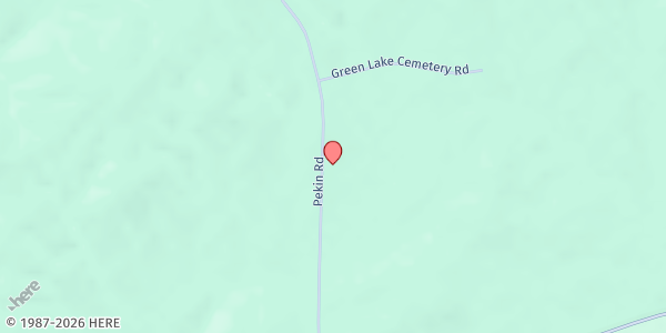 Map showing Montgomery Council on Aging-Pekin at 5053 Pekin Rd., Troy, NC