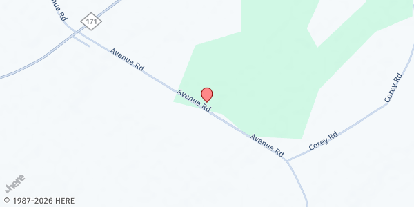 Map showing St. John Disciples of Christ at 2283 Saint John Church Road, Washington, NC