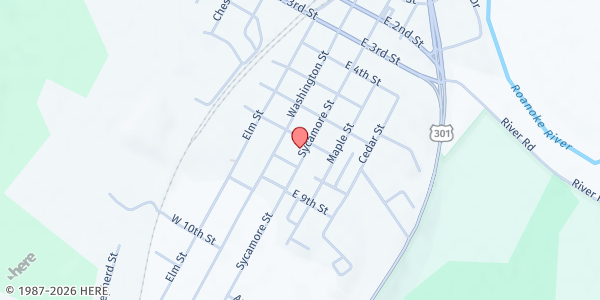 Map showing Temple Emmanuel Gospel Truth at 712 Sycamore St., Weldon, NC