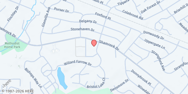 Map showing East Side - The Bulb Market Site - Windsor Park at 3925 Willard Farrow Drive, Windsor Park, NC