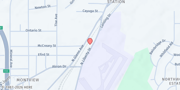 Map showing Love Community Development at 3980 N Liberty St, Winston-Salem, NC