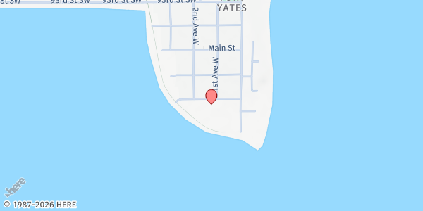 Map showing The Church of Jesus Christ of Latter-day Saints - Fort Yates at 200 Oahe St, Fort Yates, ND