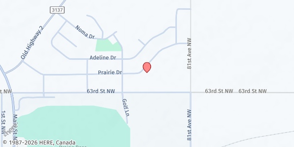 Map showing The Church of Jesus Christ of Latter-day Saints - Stanley at 326 Prairie Dr, Stanley, ND