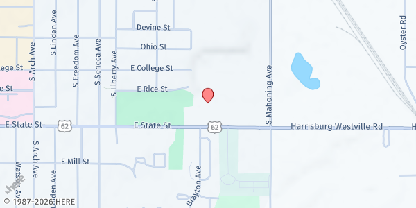Map showing 425 E Market St at 425 E Market St, Alliance, OH