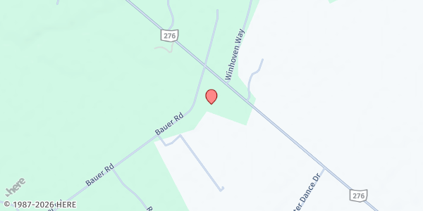 Map showing Moms Food Pantry - Batavia at 2525 Bauer Road, Batavia, OH