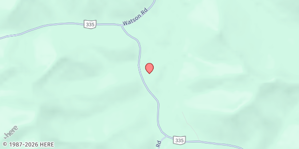 Map showing Community Action Committee of Pike County- Jackson Township at 17600 SR 335, Beaver, OH