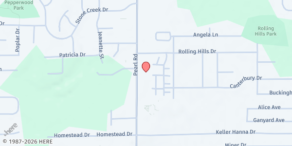 Map showing Brunswick Food Pantry at 835 Pearl Rd, Brunswick, OH