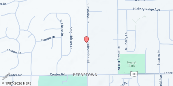 Map showing Pantry at 1226 Substation Rd, Brunswick, OH