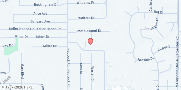 Map showing Willetts Middle School - Brunswick at 1045 Hadcock Rd., Brunswick, OH