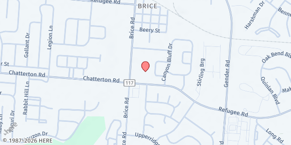 Map showing Brice UMC Food Pantry - Food Distribution Center at 3160 Brice Rd, Canal Winchester, OH