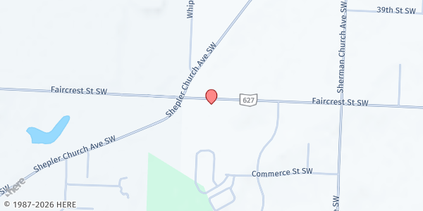 Map showing Pantry at 3990 Faircrest St SW, Canton, OH