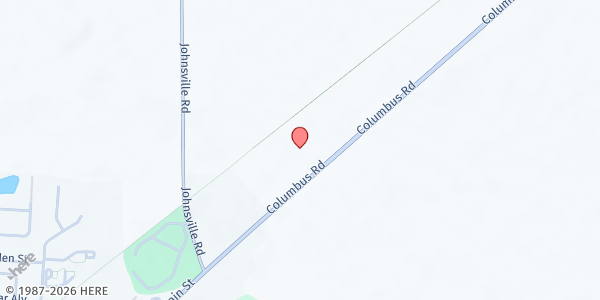 Map showing Centerburg Church of God Pantry at 4697 Columbus Rd., Centerburg, OH