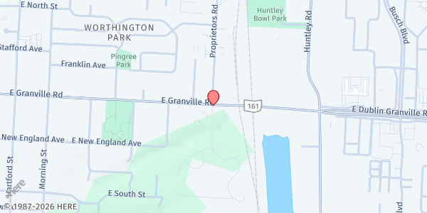 Map showing Pantry at 500 Schrock Road STE A, Columbus, OH