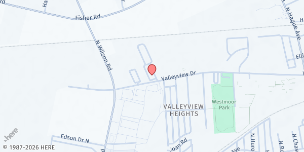 Map showing Southside Community Ministries - Rear Pickup at 409 Industry Dr, Columbus, OH