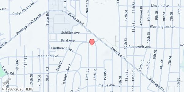 Map showing Journey Covenant Church at 2679 North Haven Blvd., Cuyahoga Falls, OH