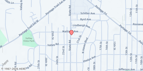 Map showing Pantry at 2543 State Rd, Cuyahoga Falls, OH