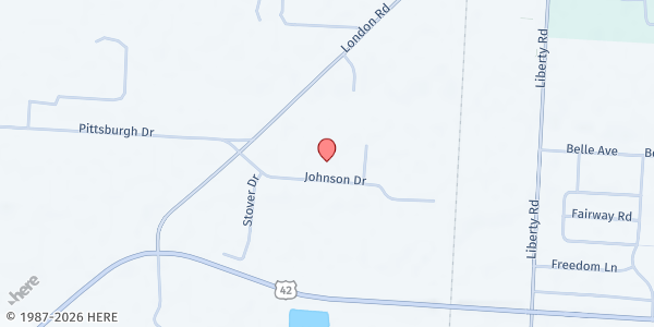 Map showing People in Need - Delaware at 138 Johnson Dr, Delaware, OH