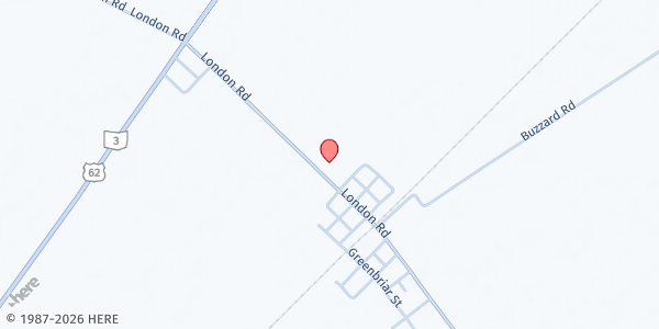 Map showing PICCA Produce Market at Derby UMC at 11792 London Rd, Derby, OH