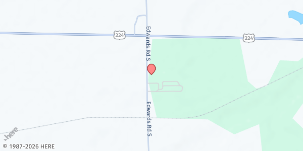 Map showing Ripley Church at 4130 Edwards Rd, Greenwich, OH