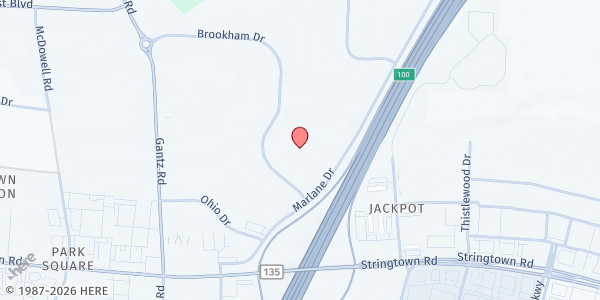 Map showing Mid-Ohio Foodbank - Community Pantry Drive Thru at 3960 Brookham Drive, Grove City, OH