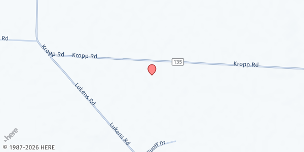 Map showing Pleasant View Middle School at 7255 Kropp Road, Grove City, OH