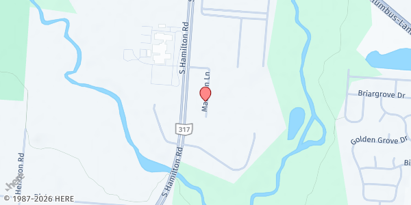 Map showing Pantry at 595 Cherry St., GROVEPORT, OH