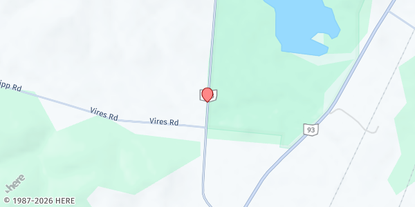 Map showing Truth (Agape) Food Pantry at P.O. Box 627, Hamden, OH