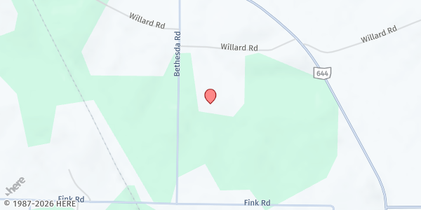 Map showing Fellowship of the Beloved - Mobile Food Pantry Distribution at 13696 Bethesda Road, Hanoverton, OH