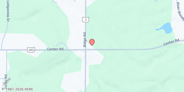 Map showing Our Saviour Lutheran Church Hinckley at 1605 Center Rd., Hinckley, OH