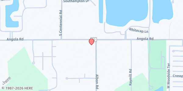 Map showing Dwelling Place - Holland at 8201 Angola Road, Holland, OH