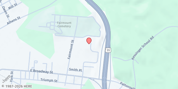 Map showing Jackson Area Festivals and Events - Cherokee St at 102 Cherokee St., #49, Jackson, OH