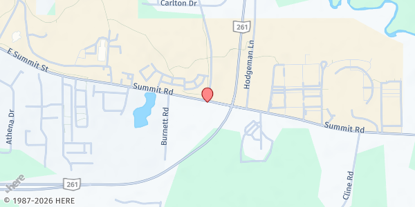 Map showing Pantry at 1972 E Summit St, Kent, OH