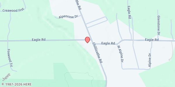 Map showing Old South Church Food Pantry at 9802 Chillicothe Rd, Kirtland, OH