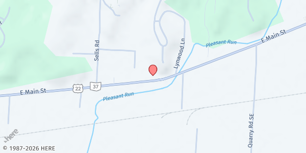 Map showing Lutheran Social Services ChoicePantry - SE Ohio Mobile at 2045 E MAIN ST, LANCASTER, OH