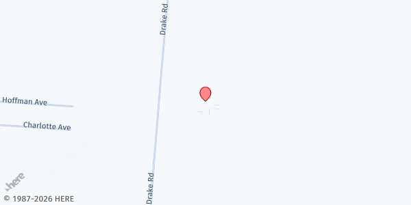 Map showing Urbancrest Baptist Church at 2634 Drake Rd., Lebanon, OH