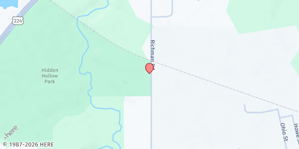 Map showing Pantry - 527 College St at 8672 Richman Rd, Lodi, OH