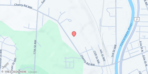 Map showing Knights of Columbus - Massillon at 988 Cherry Rd. N.W., Massillon, OH