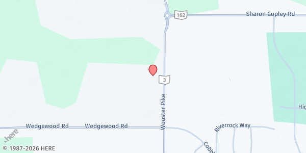 Map showing Living Hope Church Pantry at 6288 S. Wooster Pike, Medina, OH