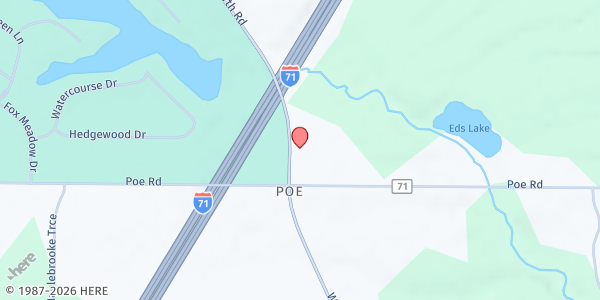 Map showing Medina Police Activities League at 6665 Wadsworth Road, Medina, OH