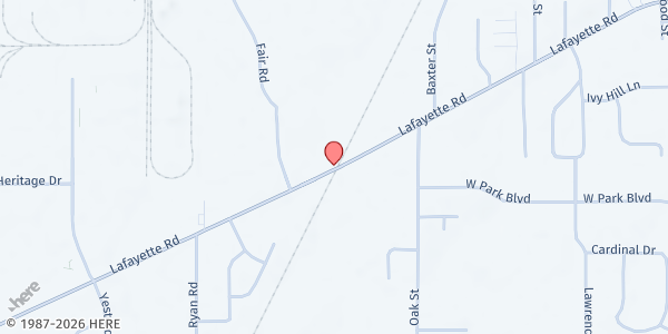 Map showing Pantry at 735 Lafayette Rd, Medina, OH