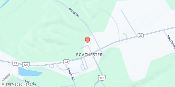 Map showing Little Miami Food Service Inc at 4766 Whitacre Dr, Morrow, OH