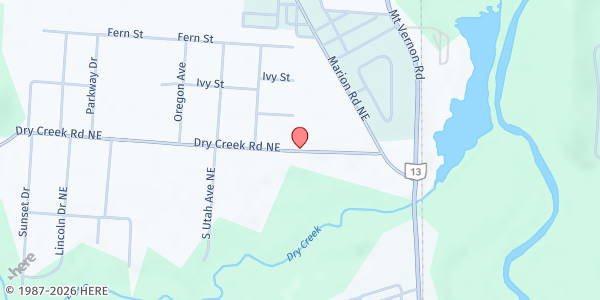 Map showing FPN Market on Brice St. at 1025 Brice Street, NEWARK, OH